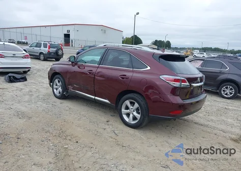 2013 Lexus Rx 350 from USA, damaged, VIN 2T2BK1BA1DC222049